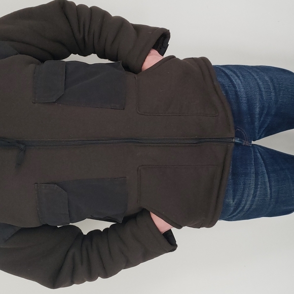 Vintage Deep Pile Military Jacket - Picture 2 of 12